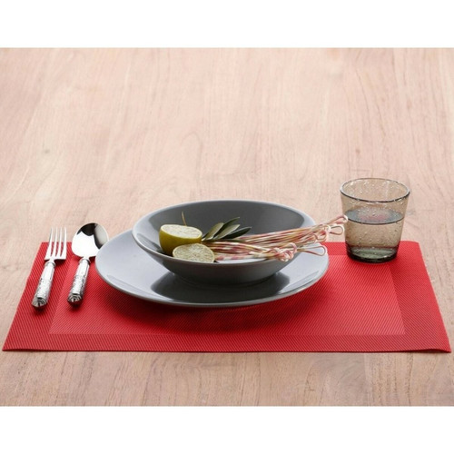 Set de table rectangulaires unis - Rougevoir - becquet - Cuisine salle de bain