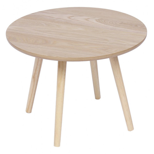 Table d'Appoint GINZA Scandinave en Pin Naturel - 3S. x Home - Tables basses scandinaves