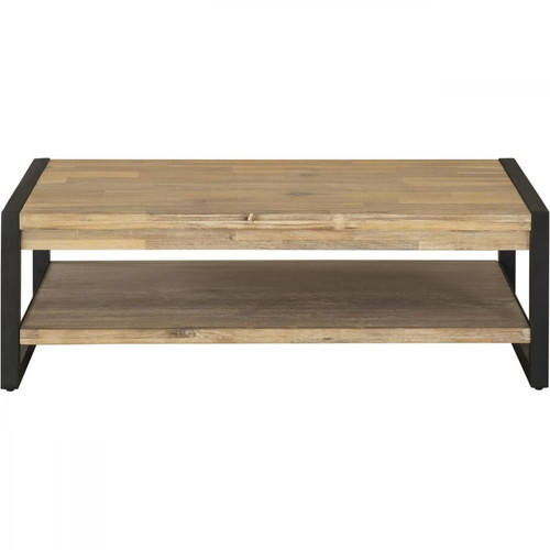 Table basse Acacia Massif avec double plateaux ZARA - 3S. x Home - Table basse bois design