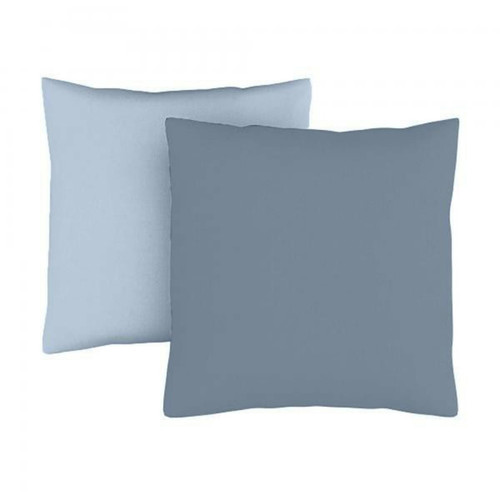 Taie d'oreiller coton TERTIO® - Bleu Glacier / Bleu Orage - 3S. x Tertio (Nos Unis) - Taie d oreiller