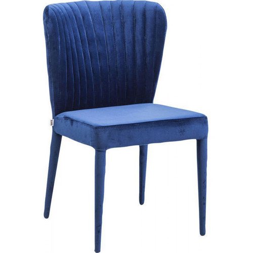 Chaise Bleue COSMOS KARE DESIGN  - Kare design deco salle a manger meuble deco