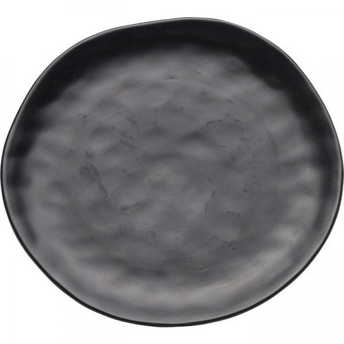 Assiette En Céramique Noir HARMONY - KARE DESIGN - Vaisselle design