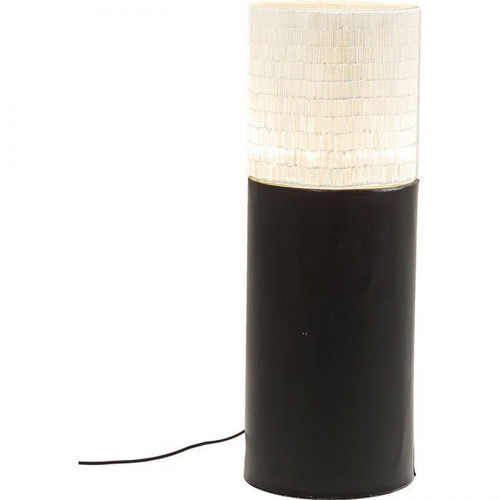 Lampadaire Cylindre Noir TORRANCE - KARE DESIGN - Lampadaire blanc design