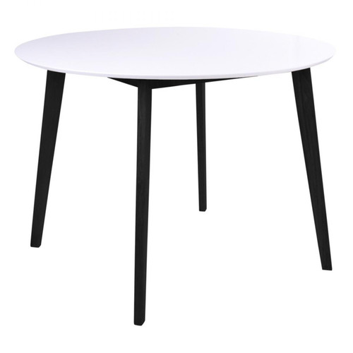 Table à Manger Ronde Scandinave Bicolore  OLE - House Nordic - Table a manger blanche
