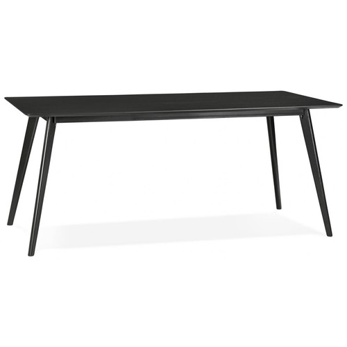 Table à Dîner KOREY Noire - 3S. x Home - Table en bois design
