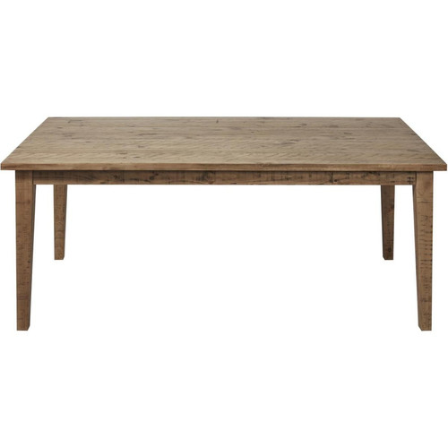 Table de repas Marron en Pin Massif PATIO - 3S. x Home - Table en bois design