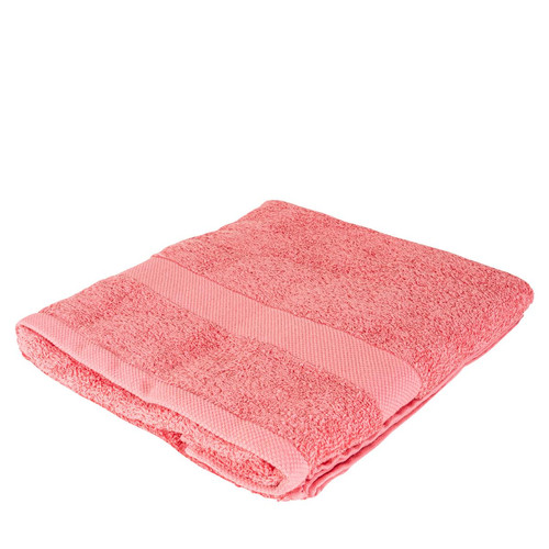 Drap de bain ou Drap de plage éponge rose 3S. x Tertio (Nos Unis)  - Promos cuisine salle de bain
