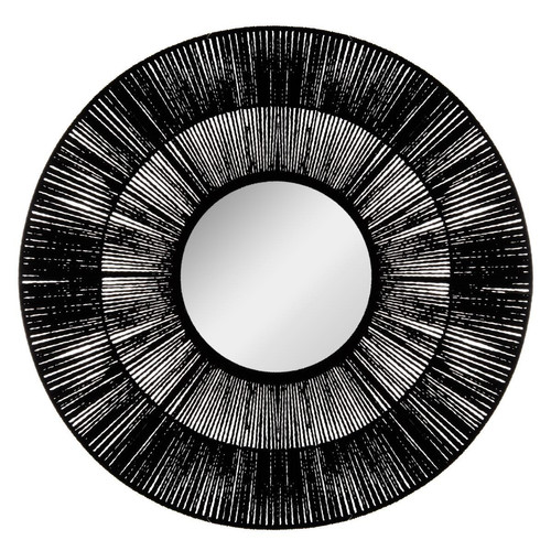 Miroir Corde Ethnique Diamètre 76 cm 3S. x Home  - Edition Ethnique Déco Luminaires