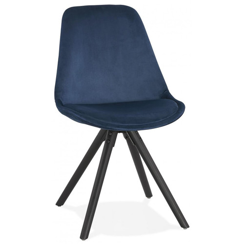 Chaise Bleu JONES - 3S. x Home - Chaise bleu design