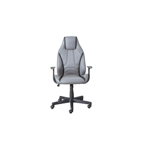 Chaise de bureau LYSANDER Gris Noir - 3S. x Home - Chaise de bureau
