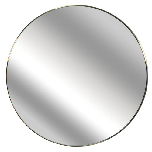 Miroir Art Déco Doré - 3S. x Home - Miroir rond ovale design