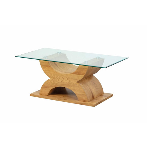 Table Basse X Imitation Chêne artisan - 3S. x Home - Table basse marron