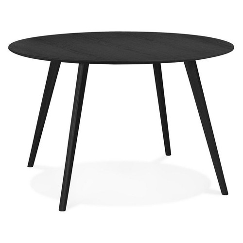 Table De Salle  à Manger Design CAMDEN Style Scandinave Noir - 3S. x Home - Table a manger noir