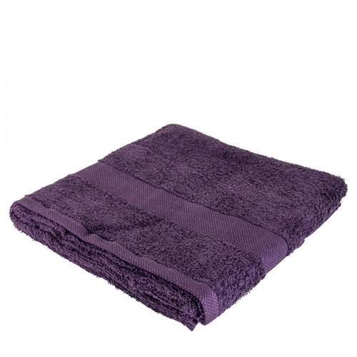 Drap de bain ou Drap de plage éponge Violet 3S. x Tertio (Nos Unis)  - Serviette draps de bain