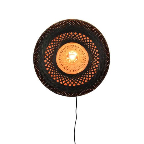Applique Couleur Naturel Noir Palawan - Good&Mojo - Lampe design