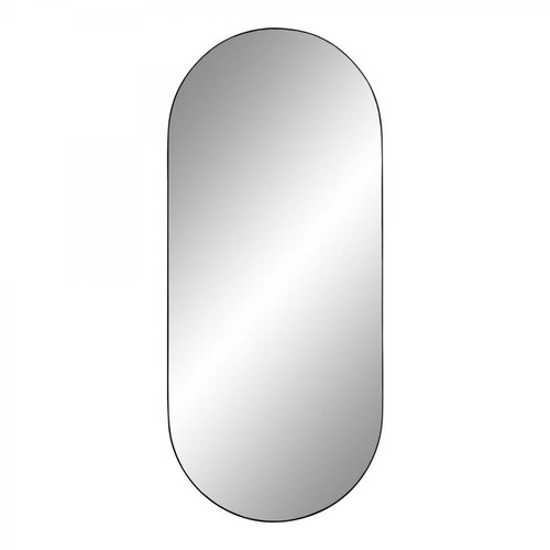 Miroir Ovale Noir JERSEY - House Nordic - Miroir rond ovale design