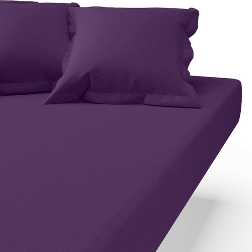 Drap-housse coton TERTIO® - Violet